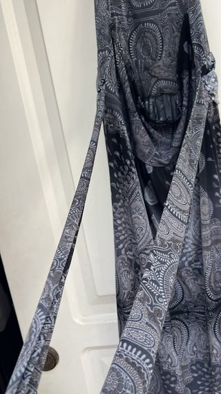 Vestido largo boho con pedrería