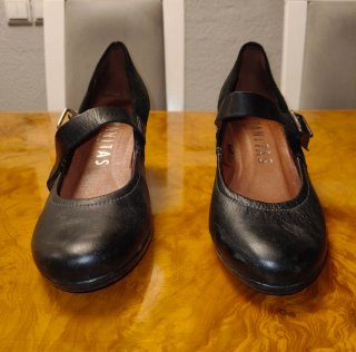 Zapatos de tacón negros