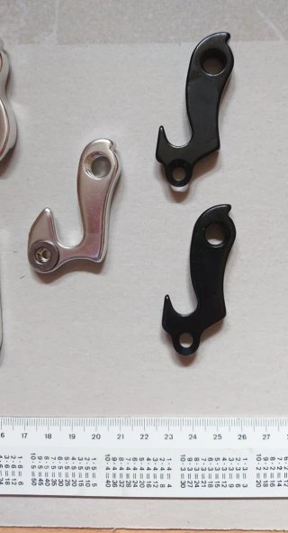 Lote de 9 patillas bicicleta