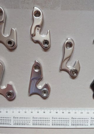 Lote de 9 patillas bicicleta