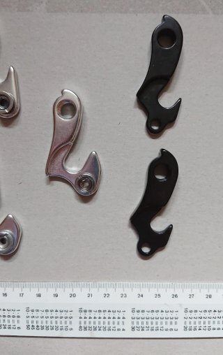 Lote de 9 patillas bicicleta