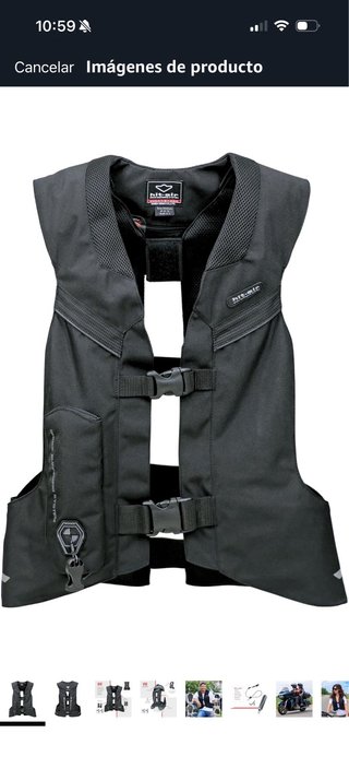 Chaleco airbag hípica infantil