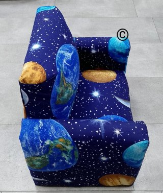 Poltroncina per bambini con unicorni