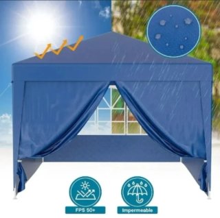 Carpa 3x3 impermeable con paredes