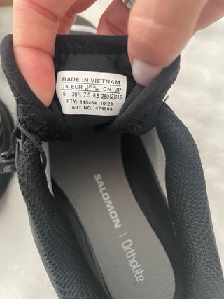 Zapatillas Salomon XT-6 GTX Negras/Plata Nuevas
