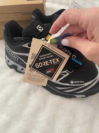 Zapatillas Salomon XT-6 GTX Negras/Plata Nuevas