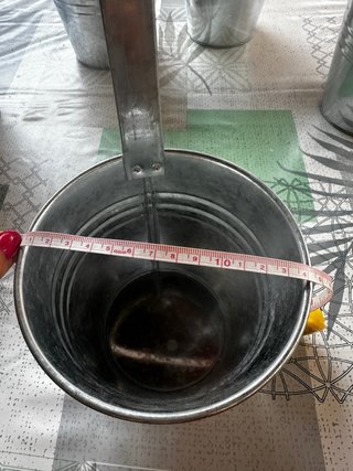 6 Maceteros Colgantes Metálicos