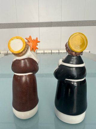 Figuras San Benito y San Antonio