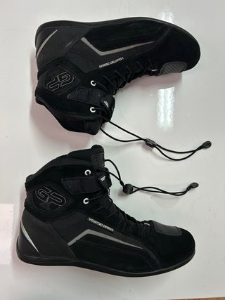 Botas de moto Quattro Design negras, talla 43