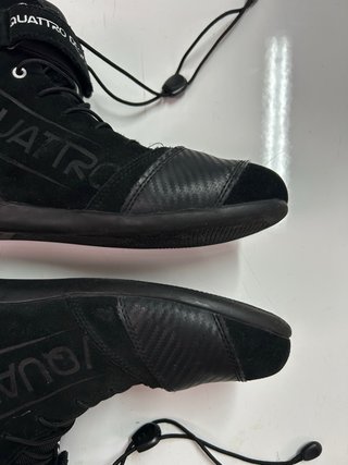 Botas de moto Quattro Design negras, talla 43