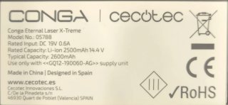 Cecotec Conga X-Treme Robot Aspirador