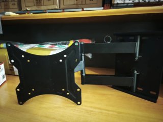 Soporte TV Pared Negro