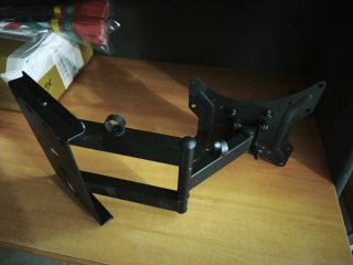 Soporte TV Pared Negro