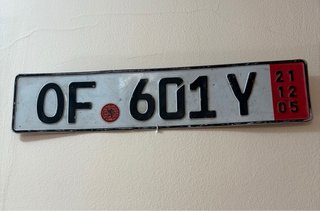 Matrícula OF 601 Y coleccionistas