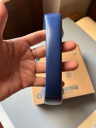 Ventilatore Collo Portatile Blu senza pale nuovo