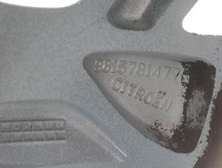 Llanta citroen 2794526 98157814xc 9815781477