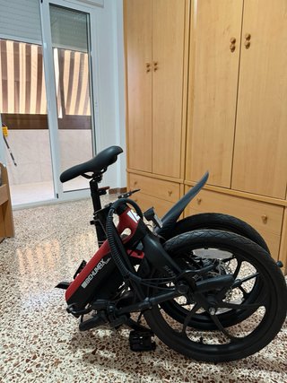 Bicicleta Eléctrica Urban 790 roja