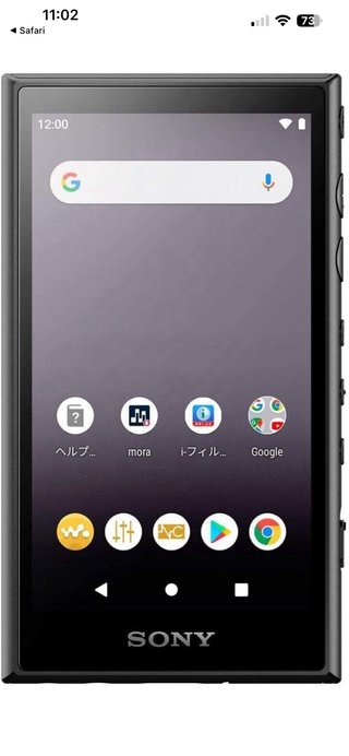 Sony Walkman NW-A100Series Lettore MP3 hires