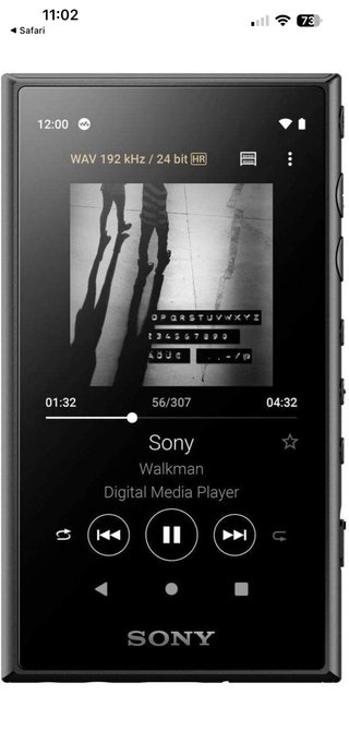 Sony Walkman NW-A100Series Lettore MP3 hires