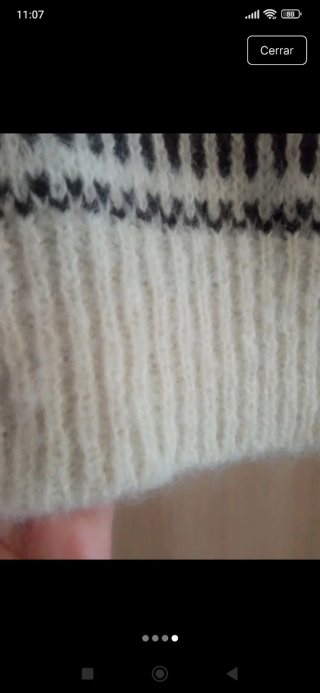 Chaleco de punto invierno