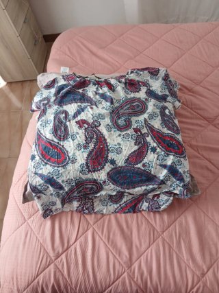 Camisa estampada paisley