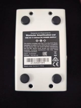 Pedal a Valvula Boost Blackstar Dept.10