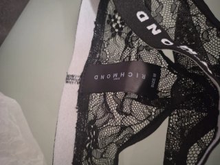 Slip John Richmond pizzo nero