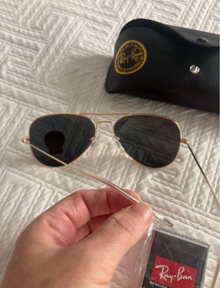 Gafas de sol Ray-Ban Aviator doradas