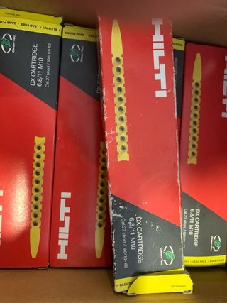 Clavos y fulminantes para pistola HILTI