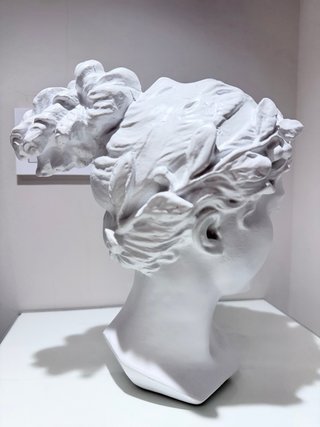 Busto Diosa Venus Blanco