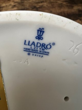 Figura Don Quijote Lladró Porcelana