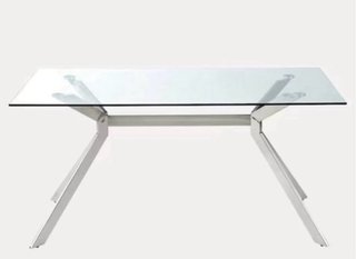 Mesa Comedor Cristal como Nueva