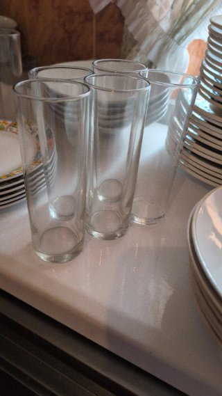 Vendo 43 vasos de tubo
