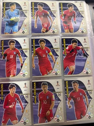 Álbum Panini Rusia 2018 - Corea del Sur