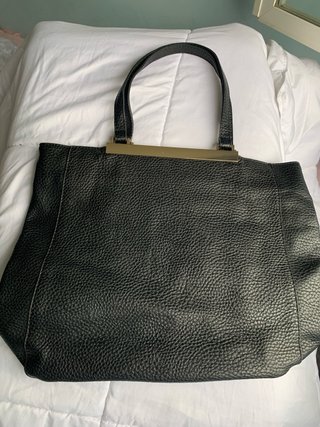 Bolso Parfois Negro Piel Texturizada