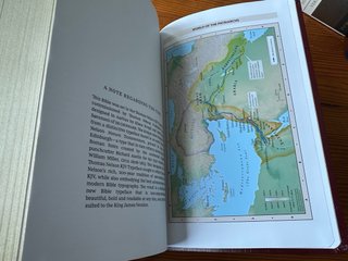 King James KJV Bíblia referencias Letra Grande