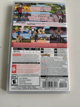 Pokémon escudo Switch