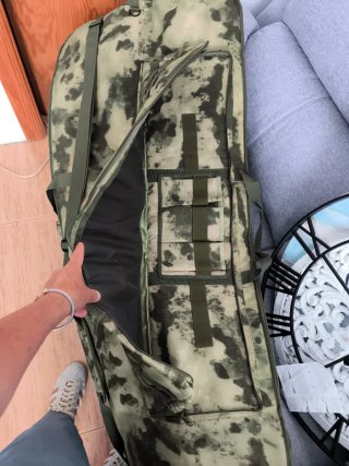 Funda para rifle o escopeta camuflaje