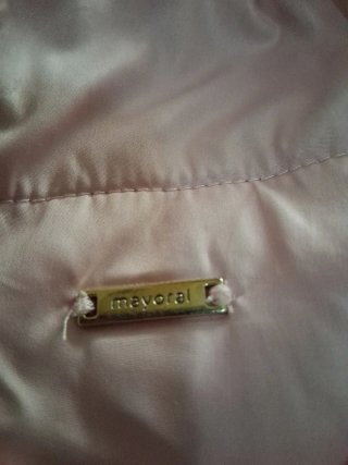 Cazadora Mayoral rosa con pelo