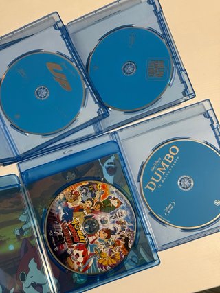 Pack 4 Blu-ray Animacion y Anime