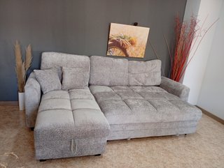 Sofá Cama Miren GC, Chaiselong + Arcón. ¡REBAJADO!