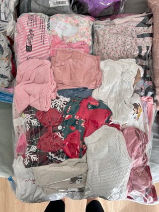 Lote Ropa y Accesorios Bebé Niña Talla 0 a 80cm