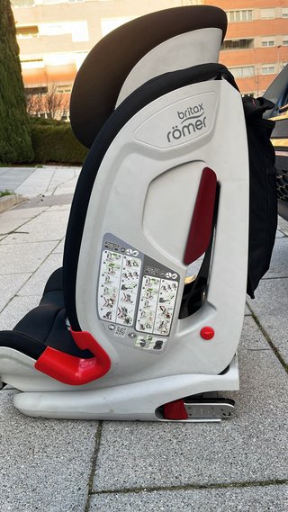 Silla de coche Britax Römer negra