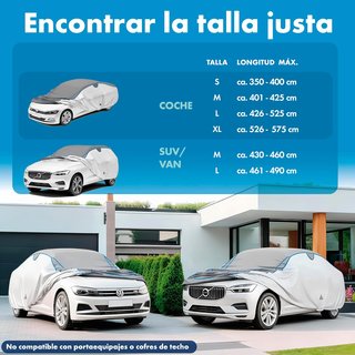 Funda coche antigranizo impermeable