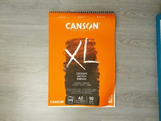 4x  Papel Canson XL A2 90g