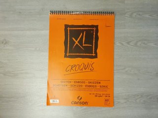 4x  Papel Canson XL A2 90g