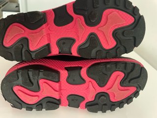 Botas de nieve unisex negras infantiles