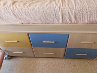 Cama nido 200x190 con 8 cajones