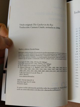 El guardián entre el centeno (Libros Singulares...