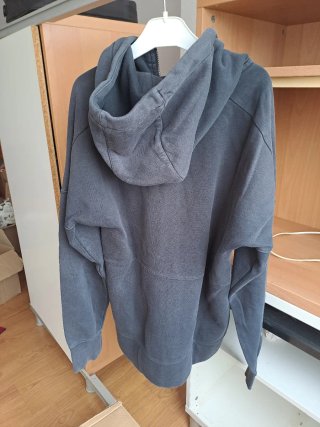 Sudadera Nike gris con cremallera